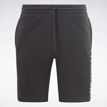 Reebok Regular Workout Pants in Black