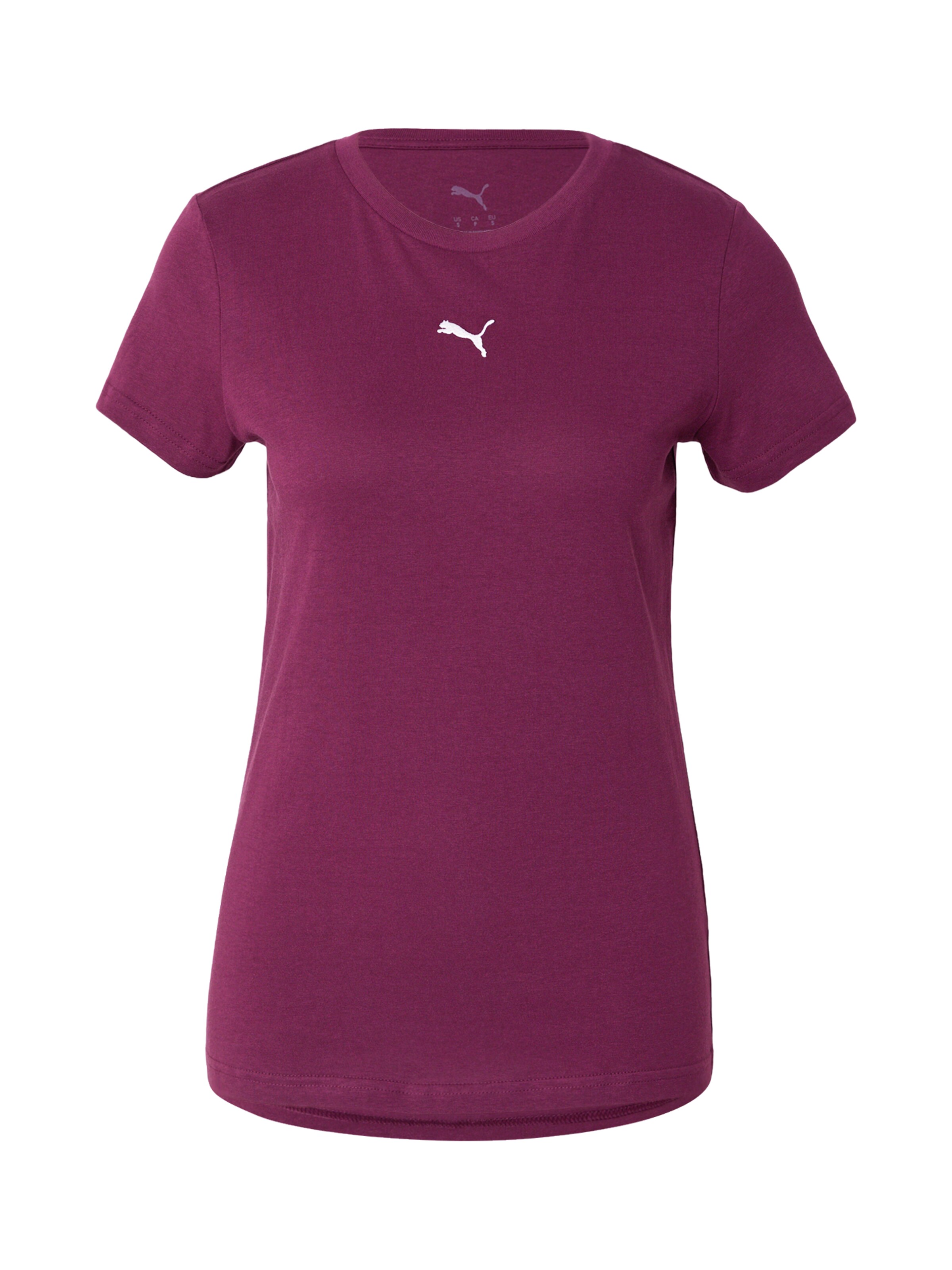 PUMA - Camisa 'ESS' em vermelho: frente