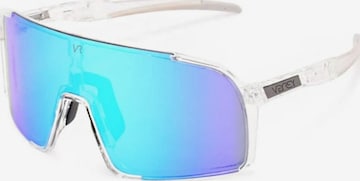 VEYREY Sportzonnebril 'Aeroblade' in Blauw: voorkant