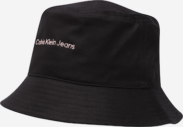 Calvin Klein Jeans Hat in Black: front