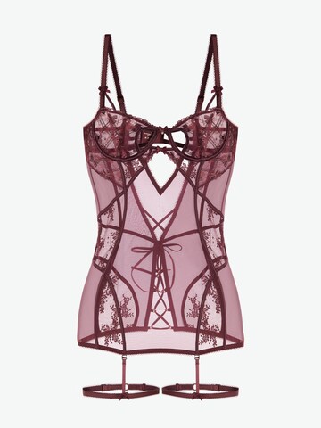 Balconcino Reggiseno 'Anna Corset dress' di Gianna Bellucci in rosso