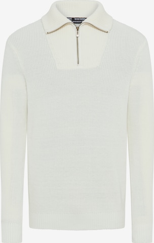 Bruno Banani LM Pullover in Beige: Vorderseite
