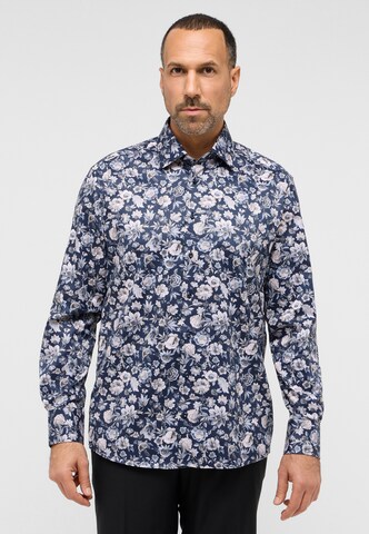 ETERNA Comfort fit Zakelijk overhemd in Blauw: voorkant
