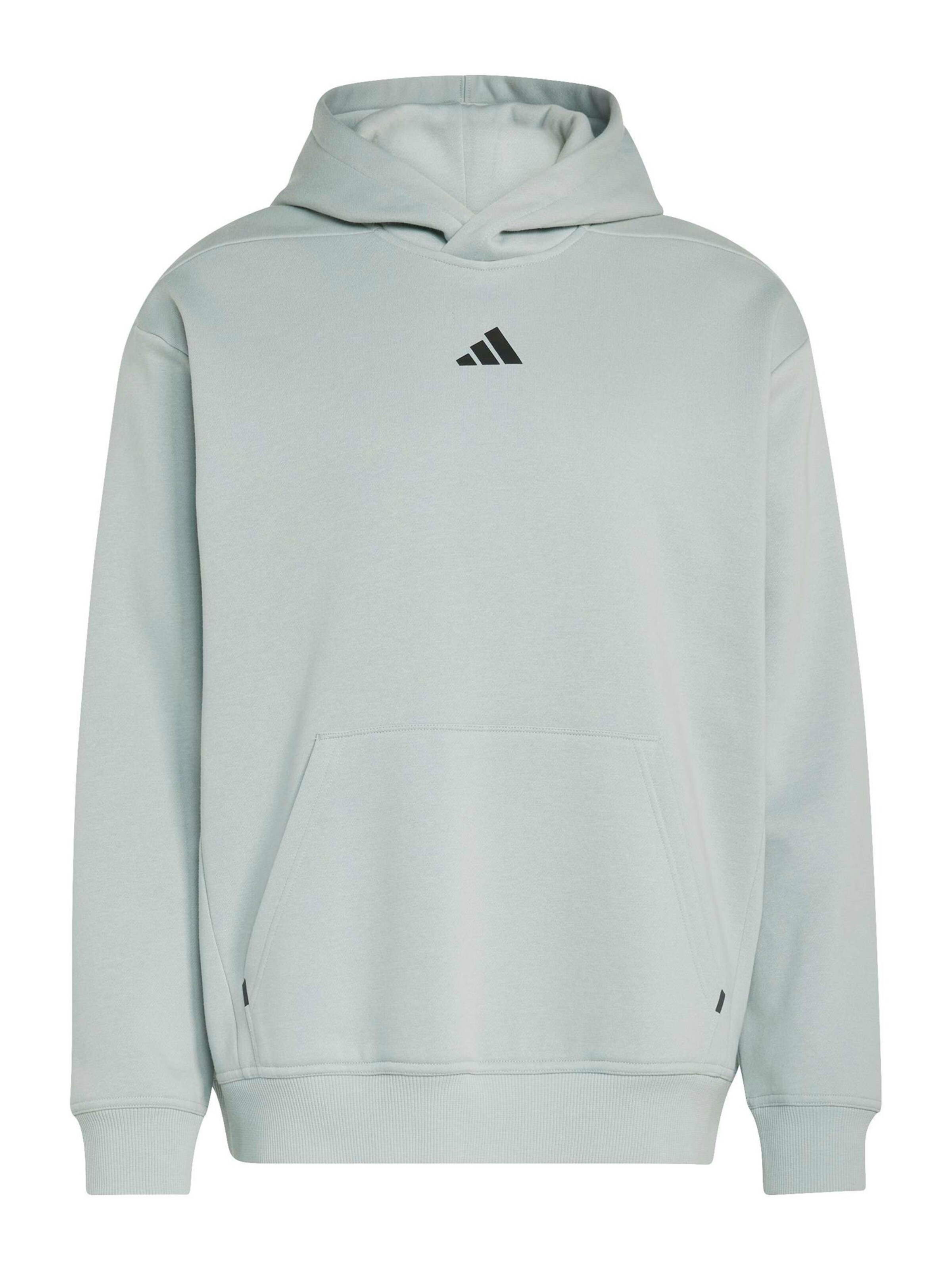 ADIDAS PERFORMANCE Športová mikina - Zelená: predná strana