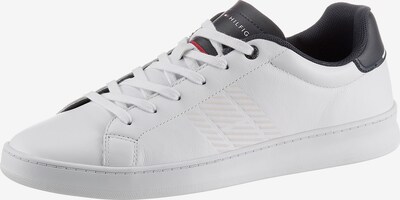 TOMMY HILFIGER Låg sneaker i marinblå / röd / vit, Produktvy