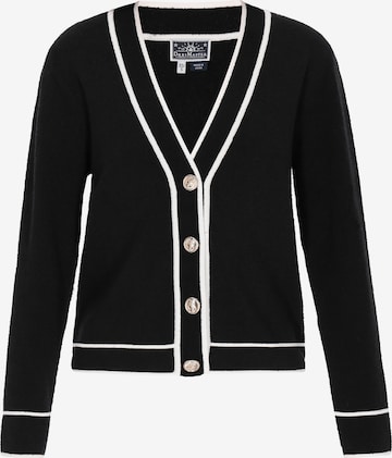 Cardigan DreiMaster Maritim en noir : devant