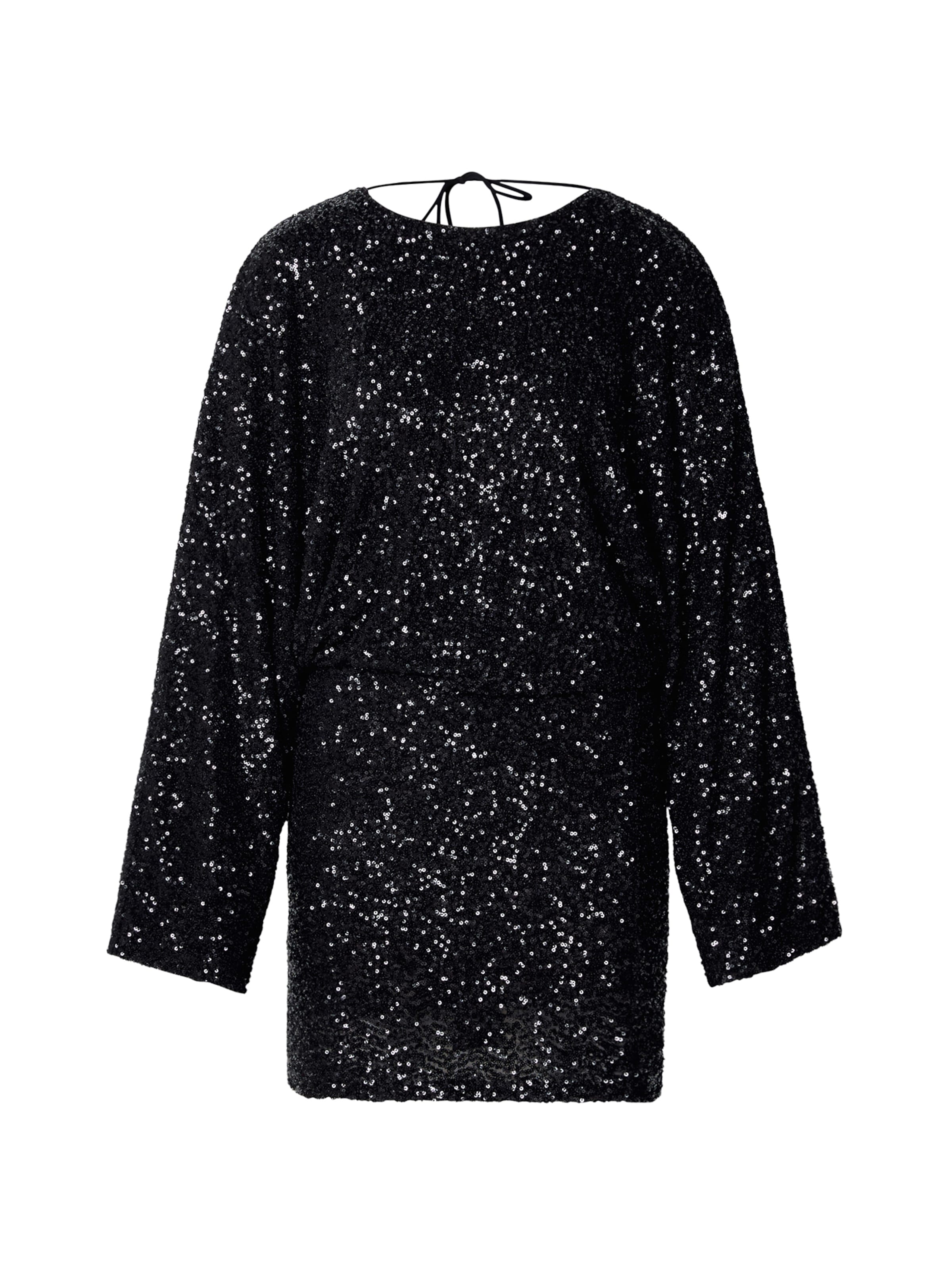 Gina Tricot Mekko värissä musta: etupuoli