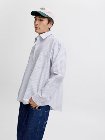 JACK & JONES Regular fit Button Up Shirt in White
