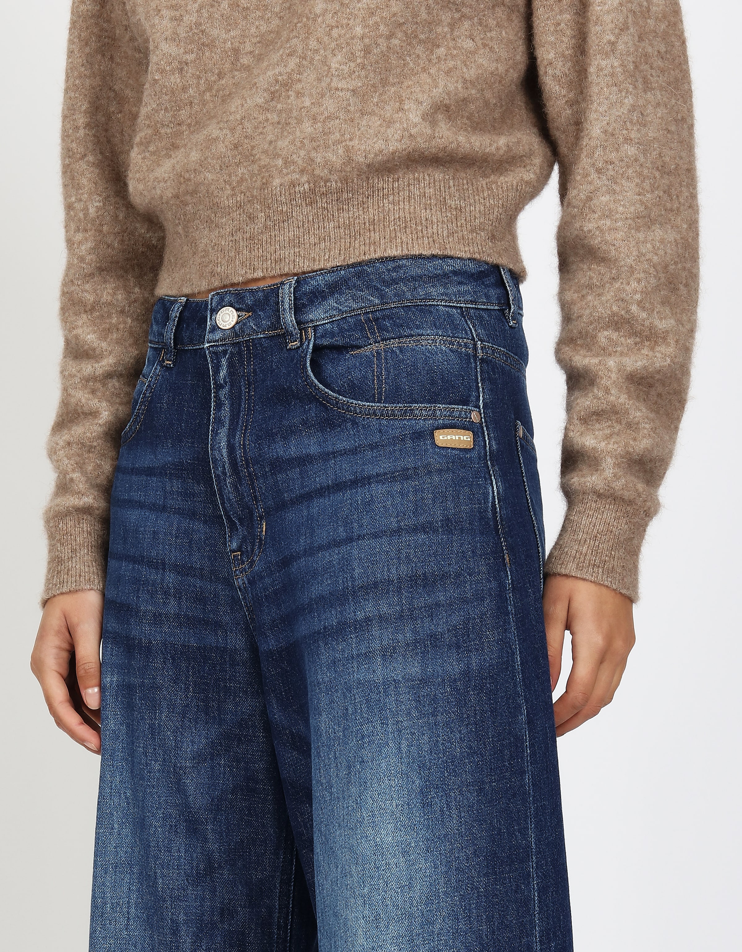 Gang Baggy Jeans in Blue