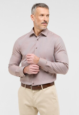 ETERNA Slim fit Business shirt in Beige