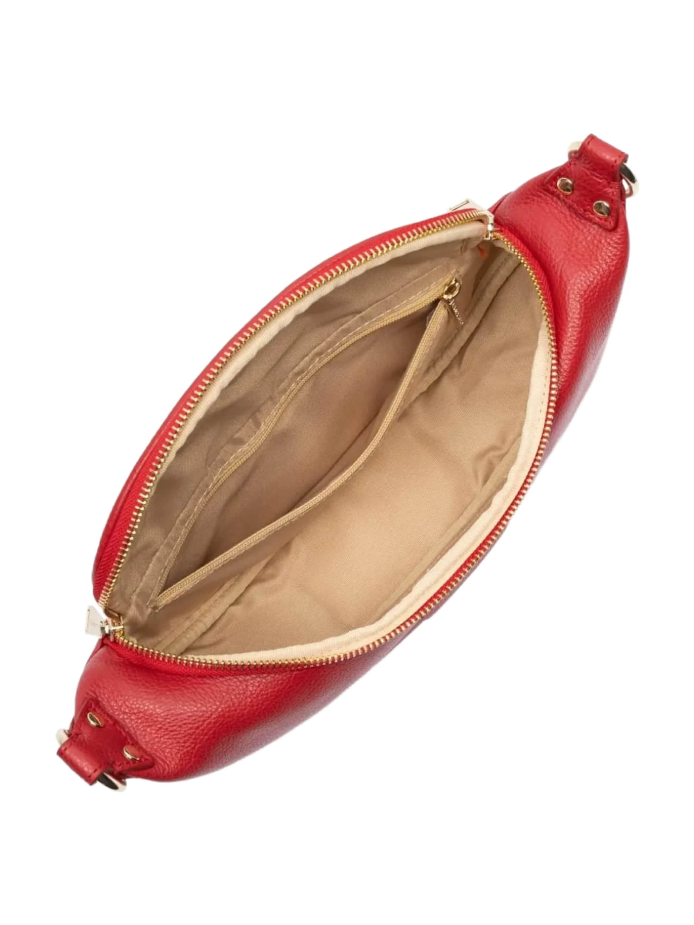 Marsupio 'Lancaster Sac banane Zippé Dune Rouge' di LANCASTER Paris in rosso