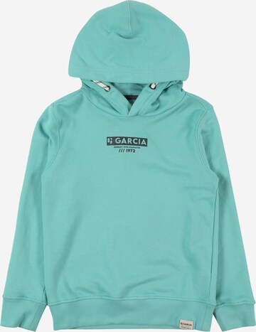 GARCIA Sweatshirt in Groen: voorkant