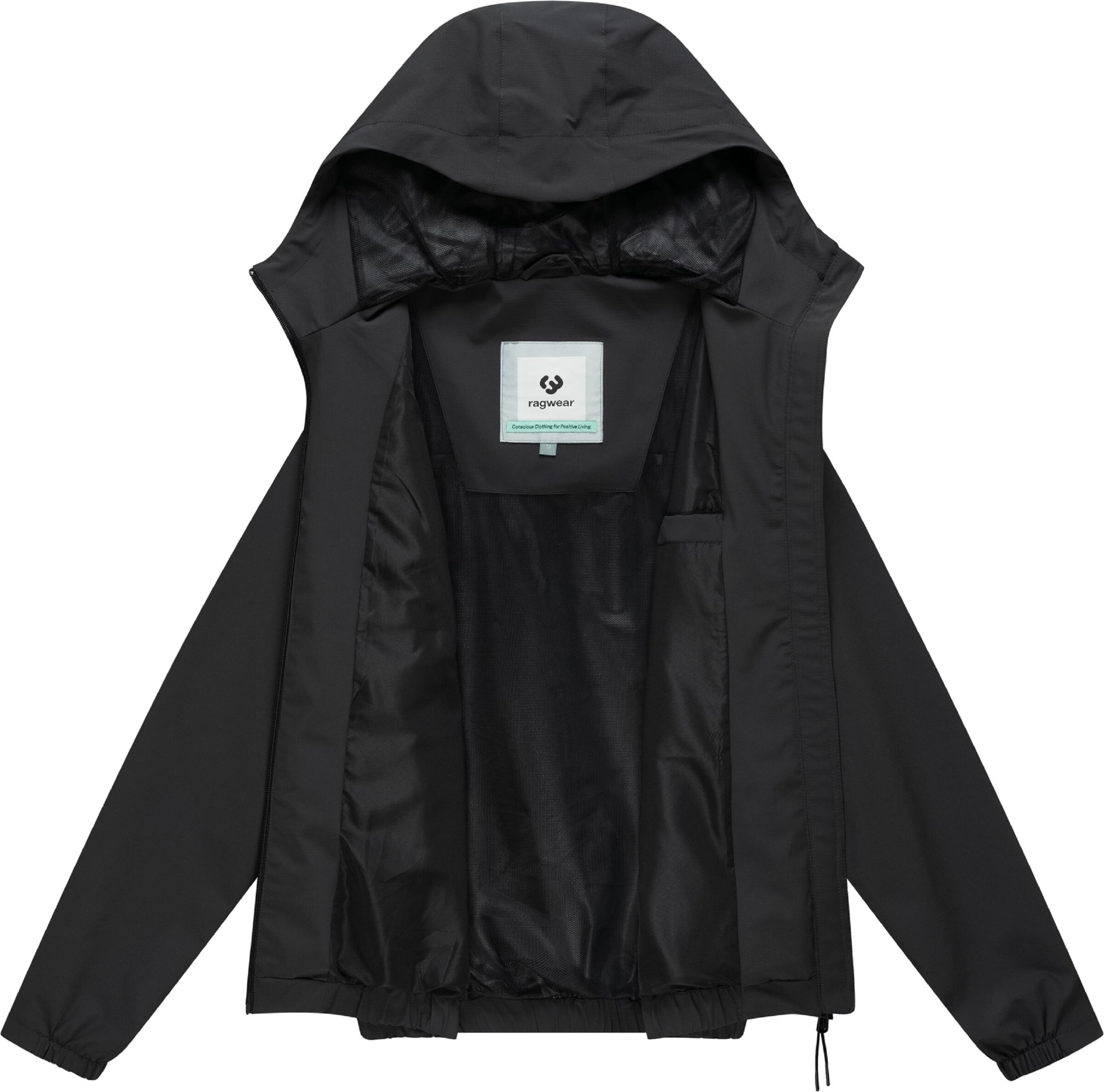 Ragwear Funktionsjacke 'Bordos' in Schwarz