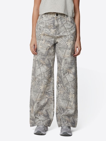 Wide leg Jeans di Good For Nothing in grigio: frontale