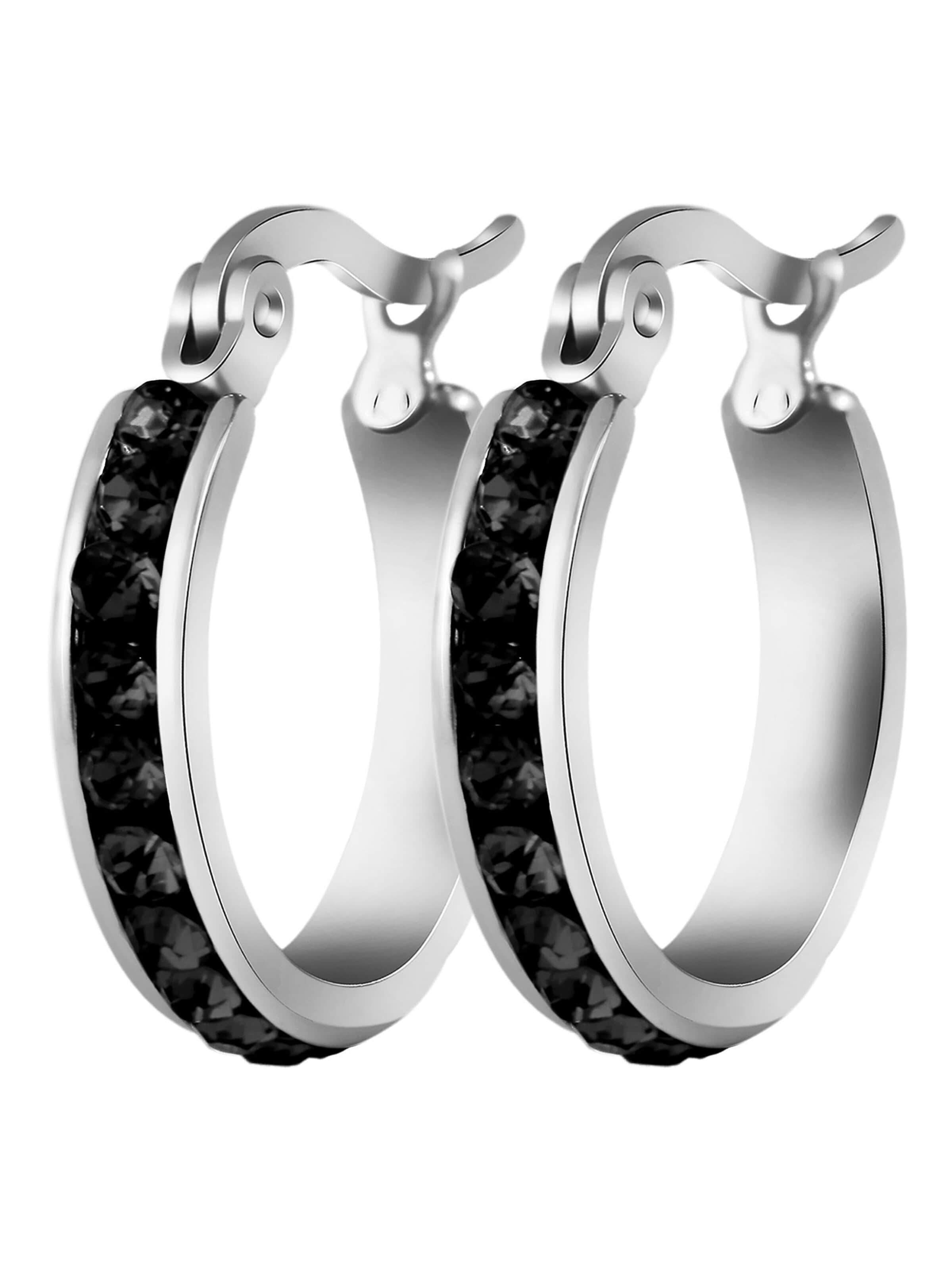 Akzent Earrings 'Tuva, langlebig' in Silver