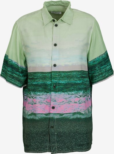 Marškiniai iš Young Poets, spalva – pastelinė žalia / tamsiai žalia / šviesiai rožinė, Prekių apžvalga