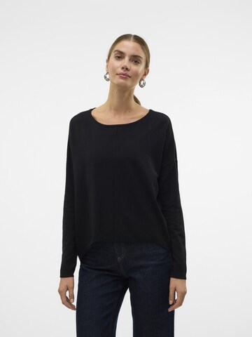 Pull-over 'VMBREEZE' VERO MODA en noir : devant
