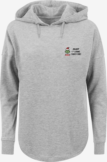F4NT4STIC Sweatshirt in grau / grün / rot / schwarz / weiß, Produktansicht