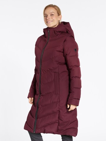 ZIENER Outdoor Coat 'TELSE' in Red: front