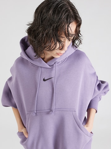 Nike Sportswear Sweatshirt 'PHOENIX FLEECE' in Purple