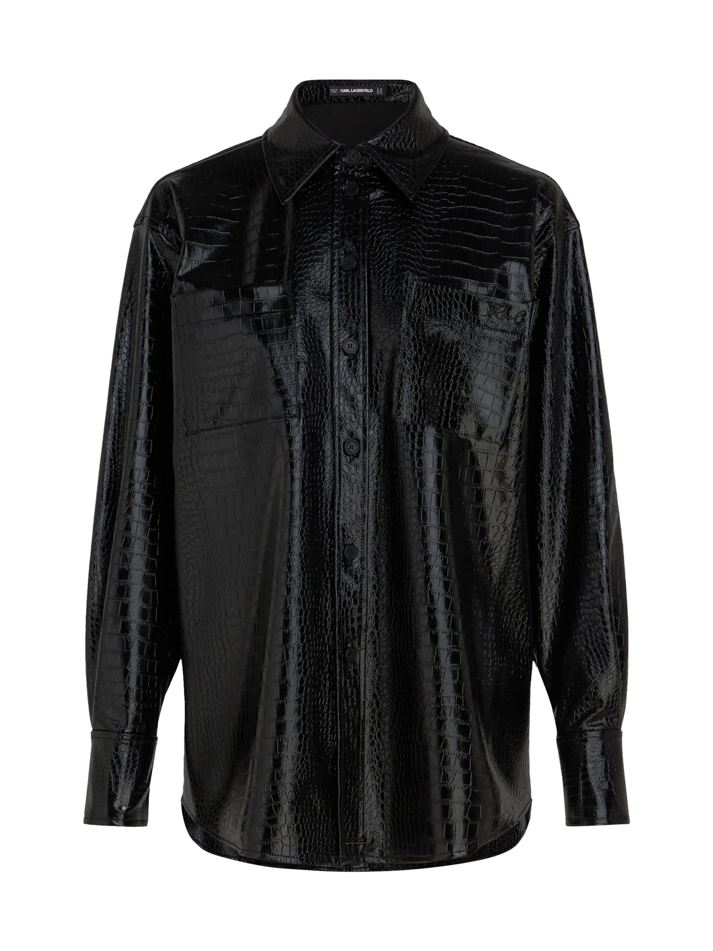 Karl Lagerfeld Blouse in Black: front