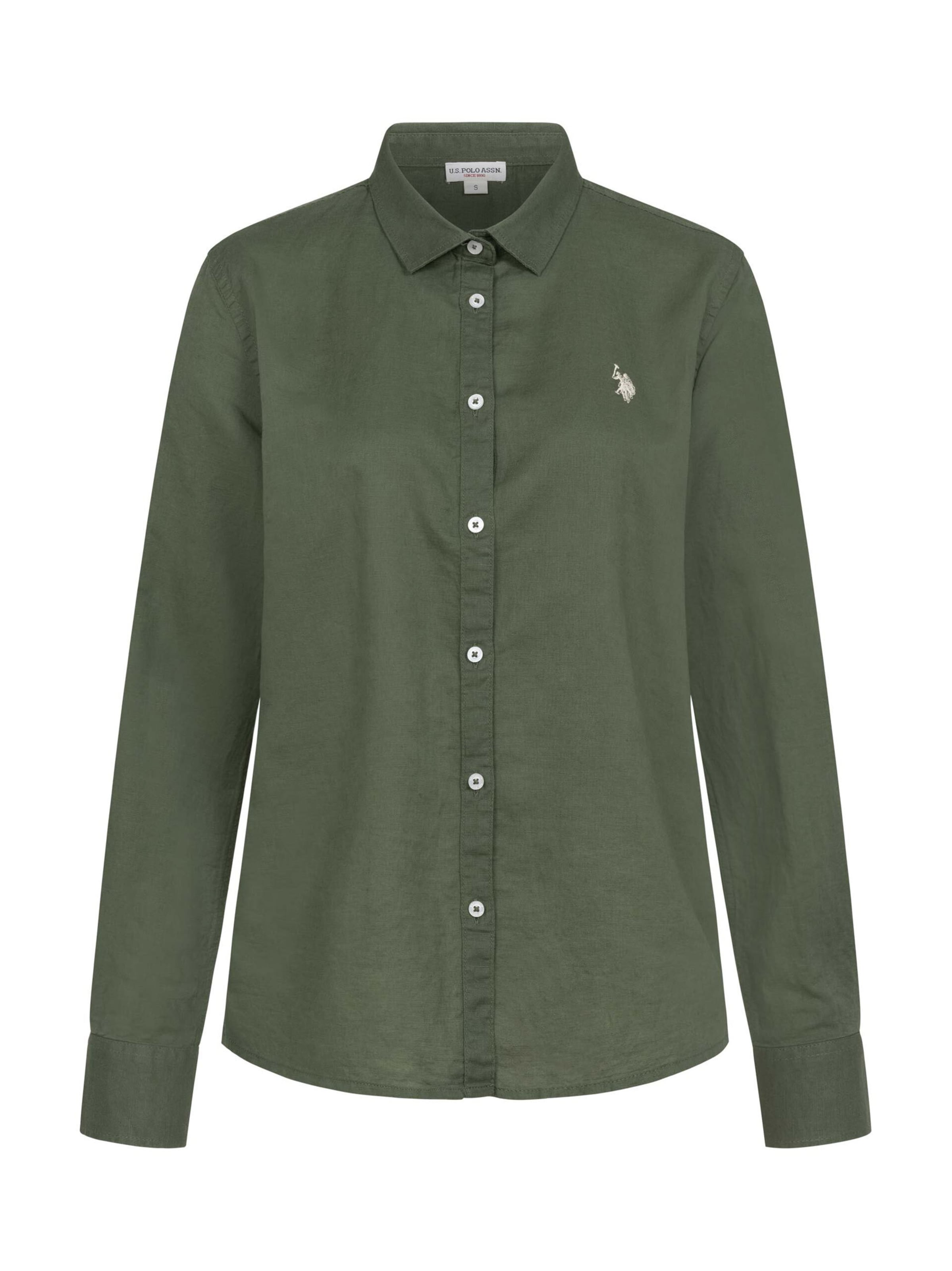 U.S. POLO ASSN. Blouse in Green: front