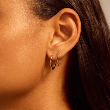 Beloro Jewels Earrings in Gold: front