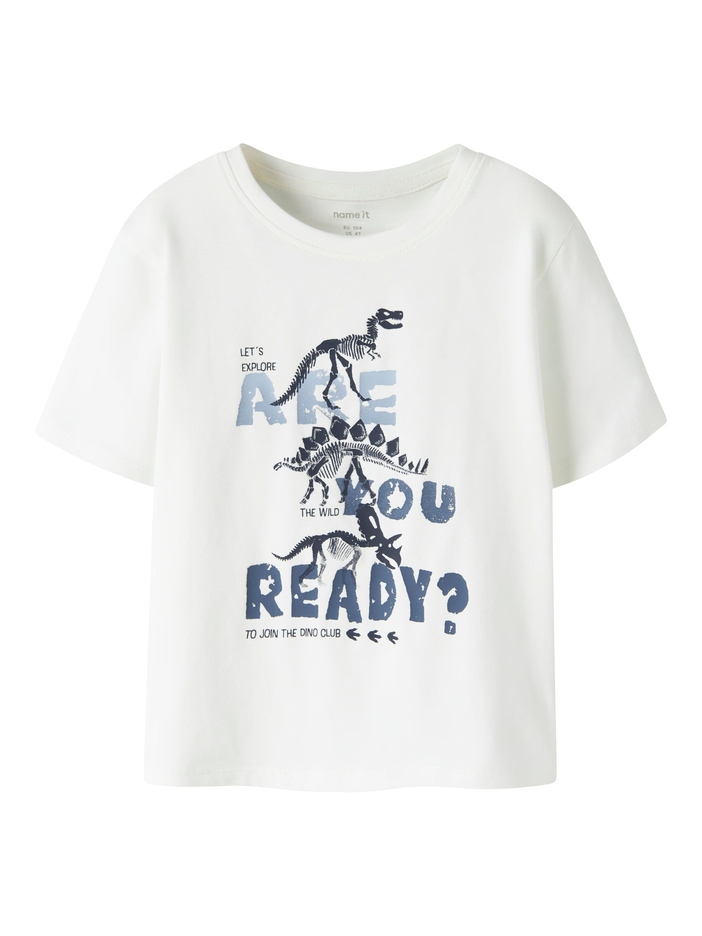 NAME IT - Camiseta en blanco: frente