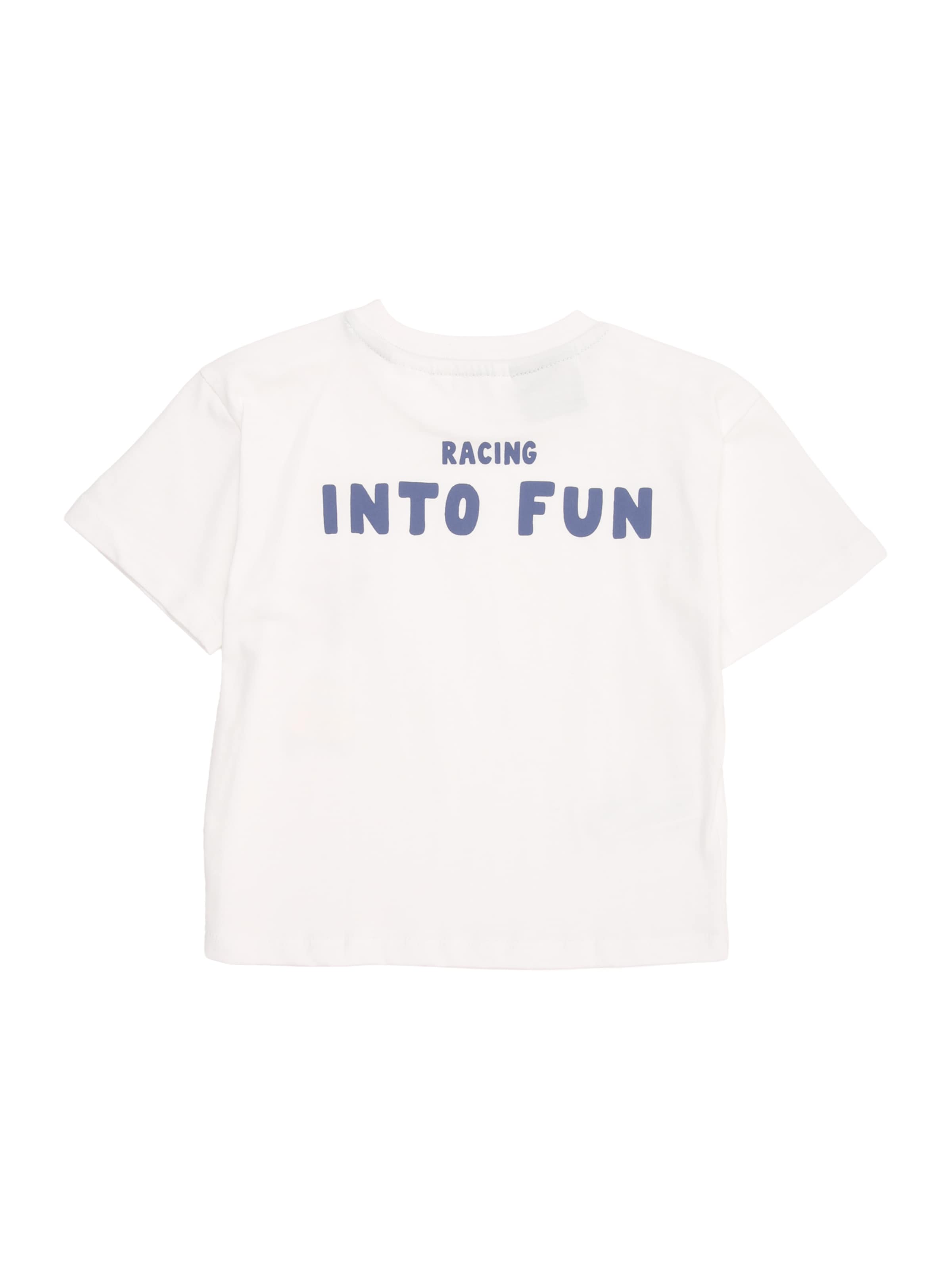 MANGO KIDS Koszulka 'CARS' w kolorze biały