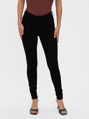 VERO MODA Slim fit Jeans 'SEVEN' in Black: front