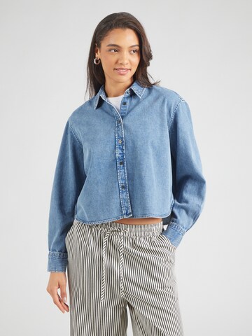 Camicia da donna di GAP in blu: frontale
