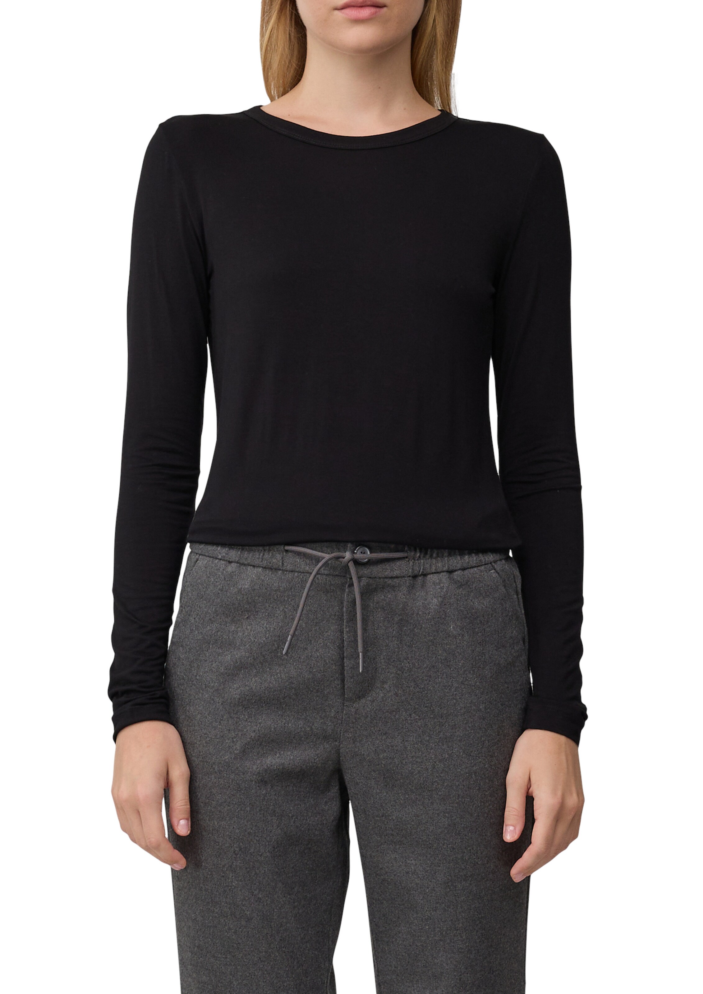 s.Oliver Shirt in Schwarz