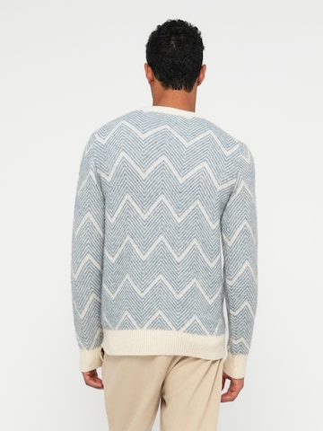 SELECTED Sweter 'SLHRAI' w kolorze niebieski