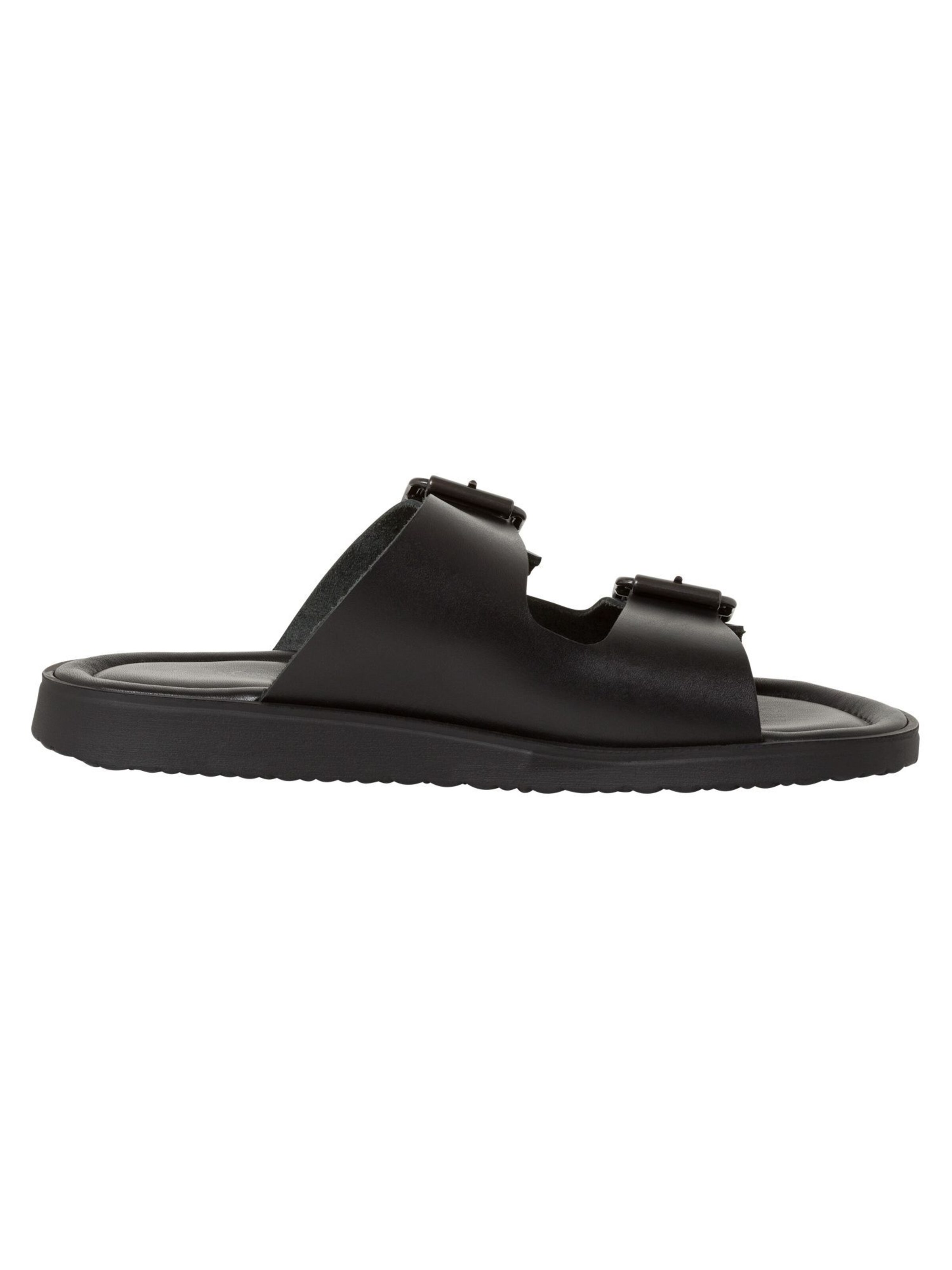 s.Oliver Pantolette in Schwarz