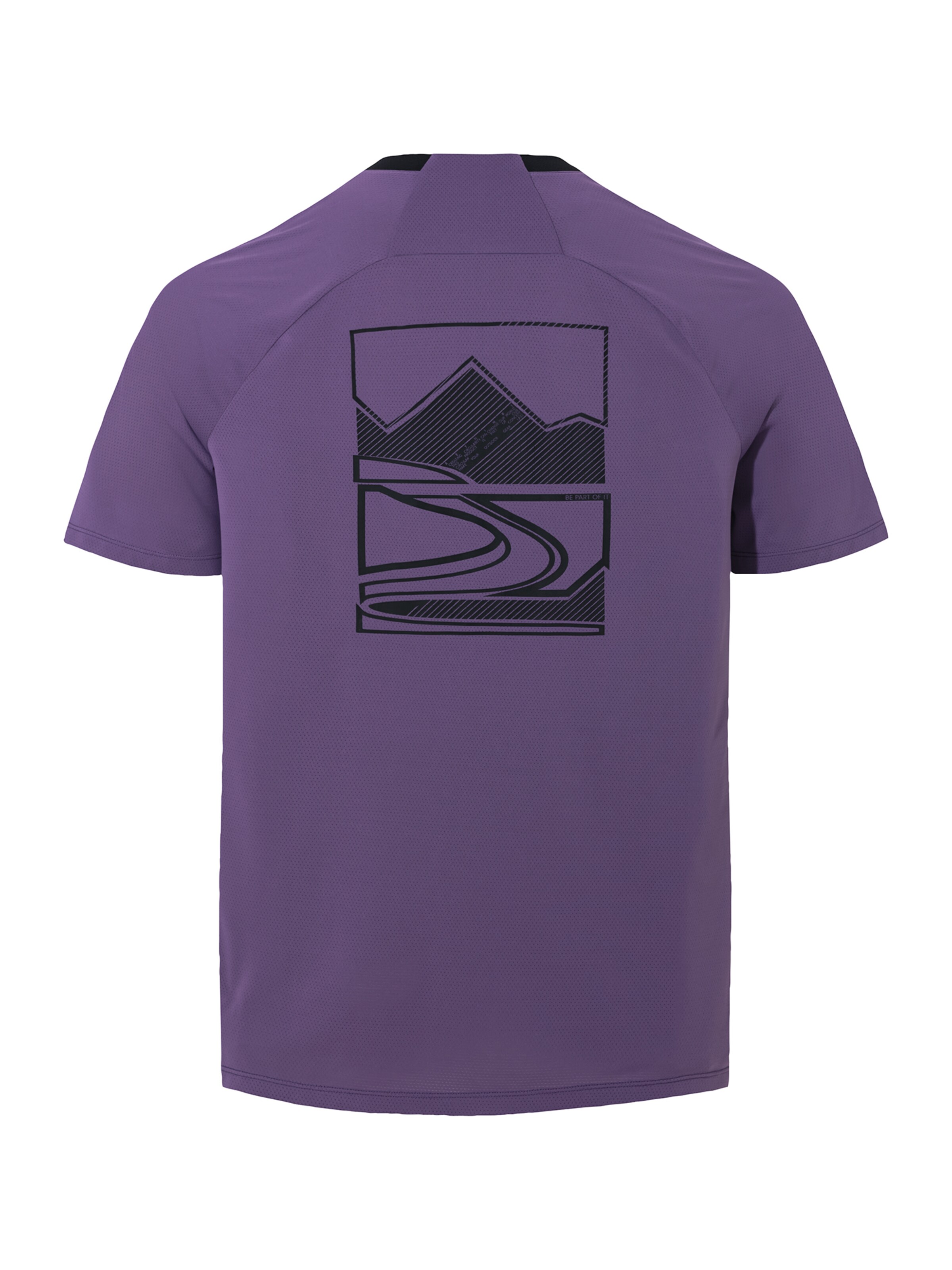 VAUDE Performance Shirt 'Loamer' in Purple