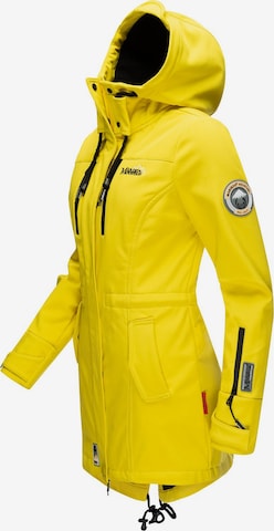 MARIKOO Raincoat 'Zimtzicke' in Yellow