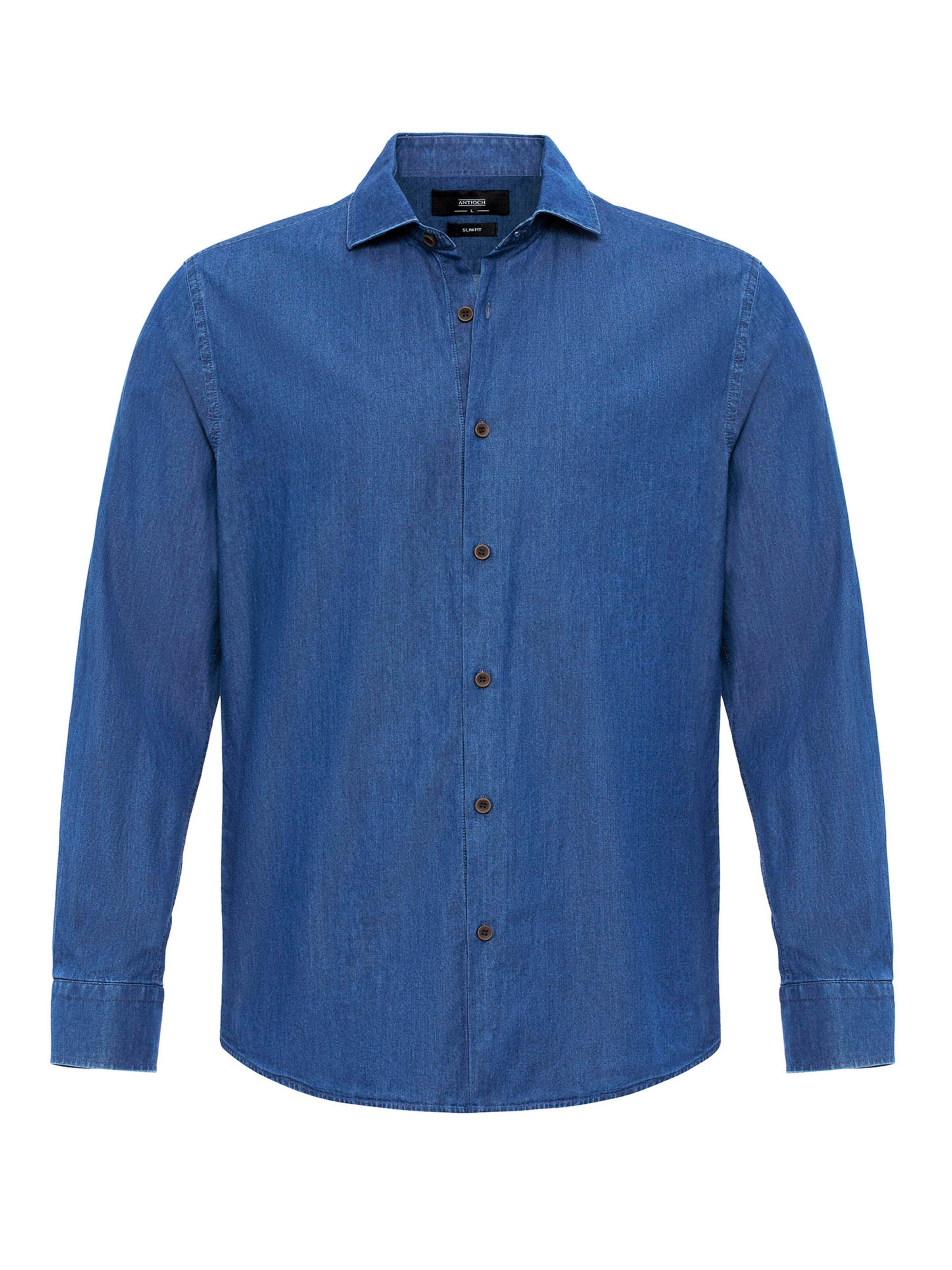 Antioch Regular fit Skjorta i blå: framsida