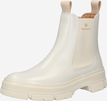 GANT Chelsea Boots in White: front