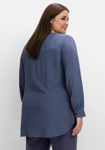 SHEEGO Bluse in Blau