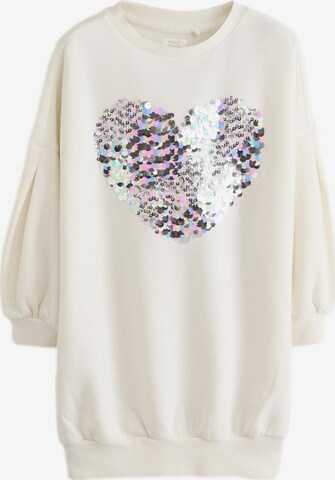 Next - Vestido en blanco: frente