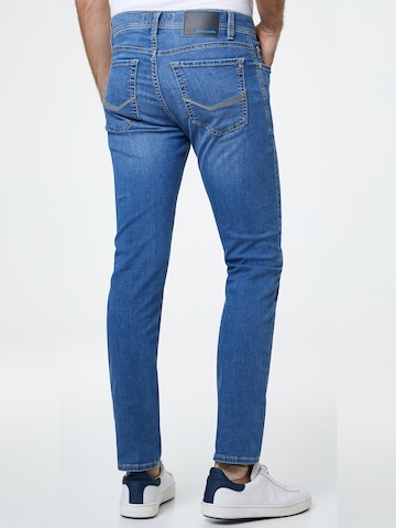 PIERRE CARDIN Slimfit Jeans 'Lyon' in Blau