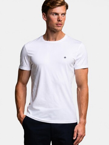 Laurent Vergne Shirt 'Thierry T-Shirt - White' in White: front