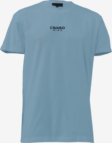 Cørbo Hiro T-Shirt 'Shibuya' in Blau: predná strana