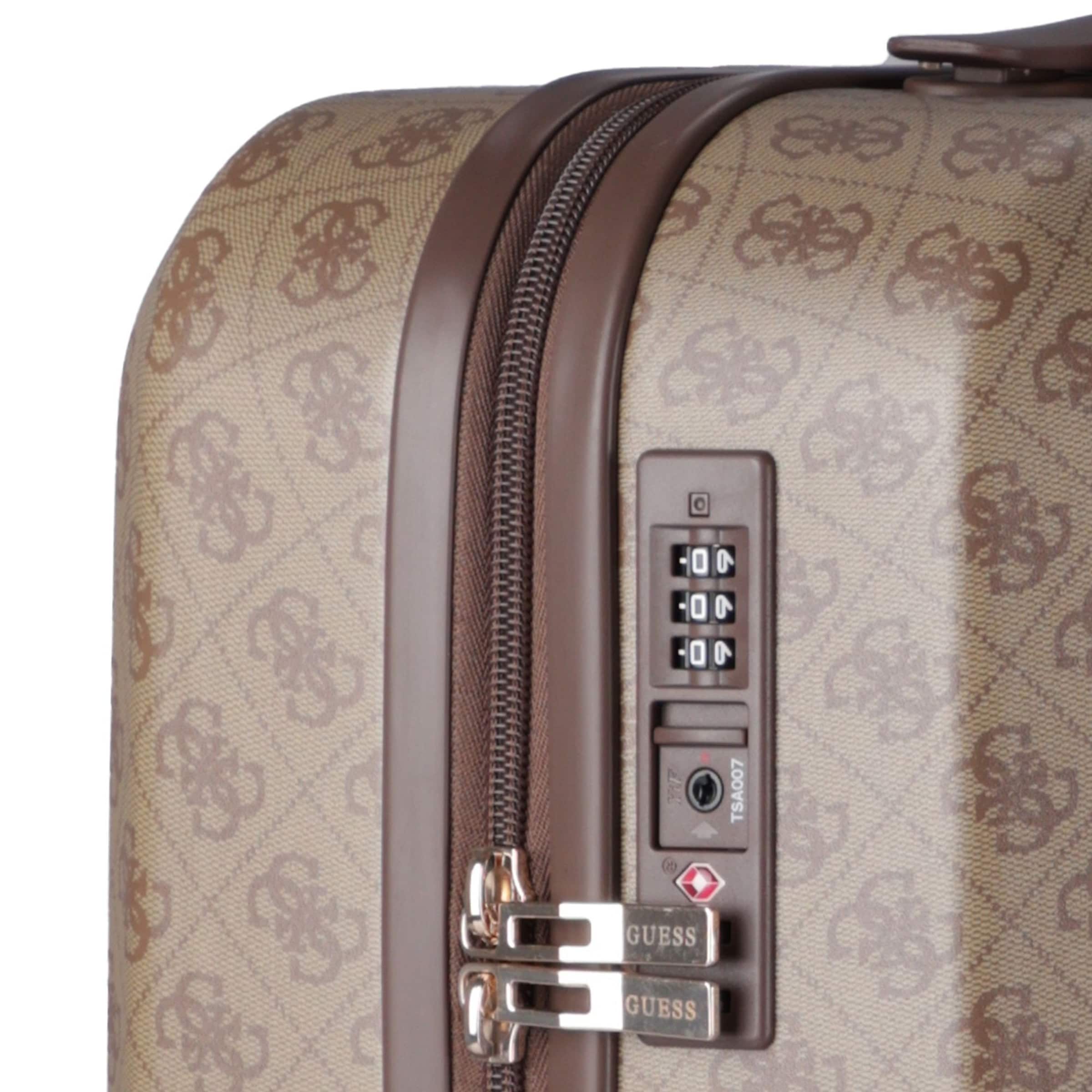 GUESS Чемодан на колесиках 'Latona' в Коричневый