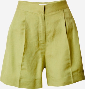Pantalon à plis 'Devyn' EDITED en vert : devant