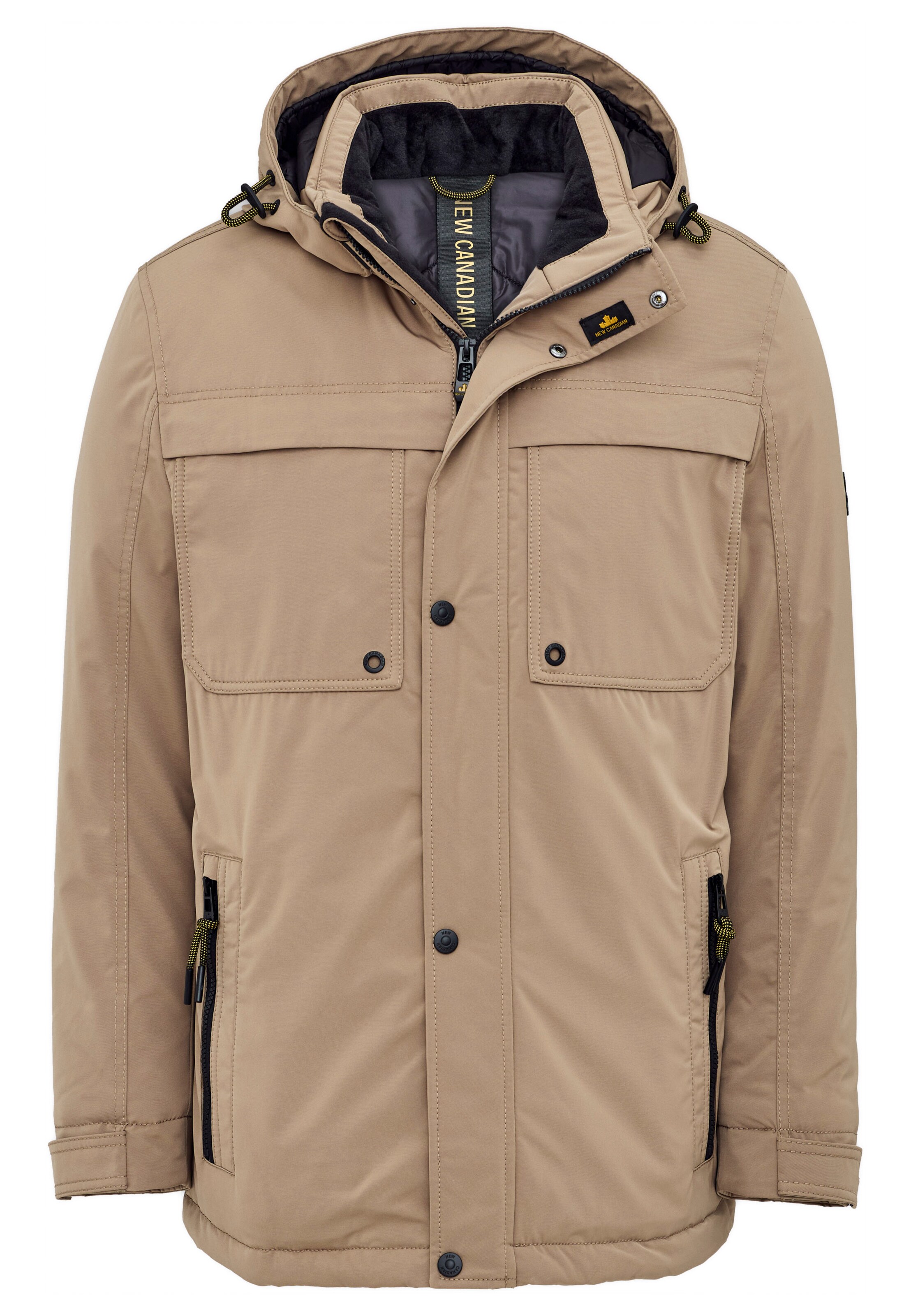 NEW CANADIAN Performance Jacket in Beige: front