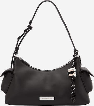 Karl LagerfeldTorba za na rame 'IKON' - crna boja: prednji dio