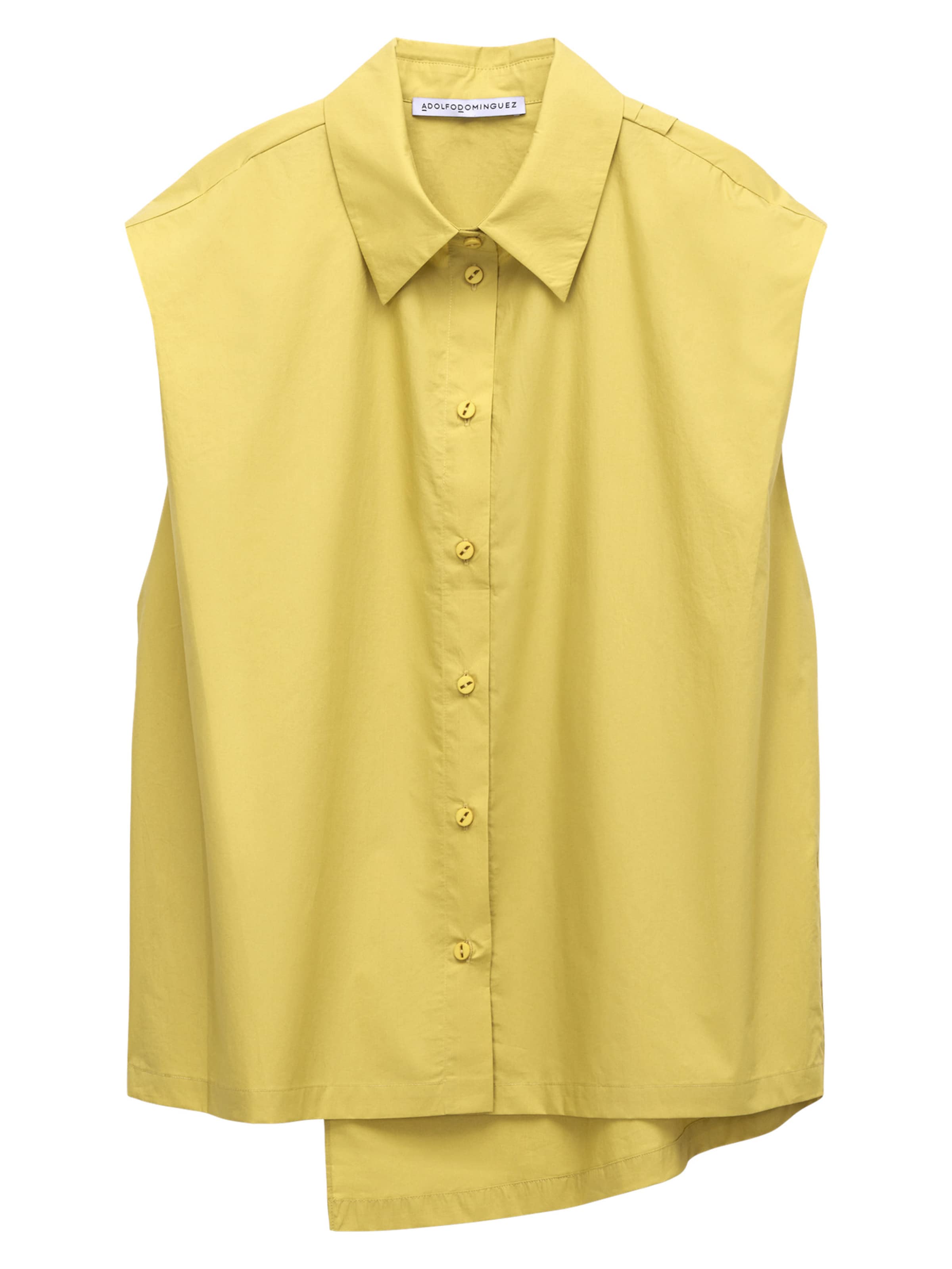 Adolfo DominguezDirndl bluza - žuta boja: prednji dio