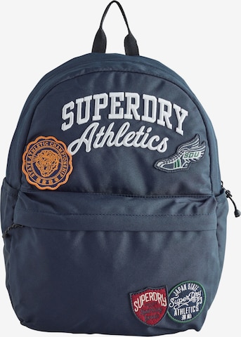 mėlyna Superdry Kuprinė 'Back to School': priekis