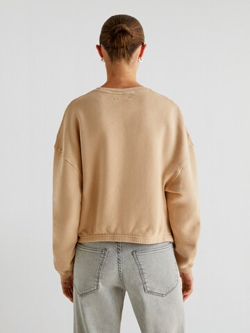Sweat-shirt Scalpers en marron